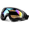 CHUANGOU Occhiali da Sci Maschera da Sci Uomo Donna Che Cavalca Occhiali da Sole Outdoor Skateboard Occhiali Antipolvere Occhiali da Motocross Leggeri Regolabili