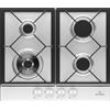 Opera Italiana Opera - M604F - Piano cottura 4 fuochi a gas valvolati - Inox