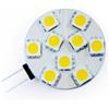 NAUTICA DDR SRL LED G4 9LED 28X38XH8 12V L. CALDA Lampadina a 9 LED SMD