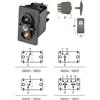 NAUTICA DDR SRL INTER. BASCULA ON-OFF Interrut. CARLING SWITCH 12V