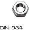 INOX MARE S.r.l. DIN 934 M5 Dadi esagonali medi