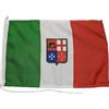 NAUTICA DDR SRL BANDIERA ITA 30X45 STAM. DI POL. MM Bandiera Marina Mercantile