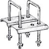 NAUTICA DDR SRL STAFFA FISSA RULLO SX Staffa per fissaggio rullo sx