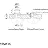 FORESTI & SUARDI S.P.A. PULSANTE OTT. CROM 19MM Pulsante in ottone cromato