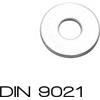 INOX MARE S.r.l. DIN 9021 3X9 Rondelle piane grembialina