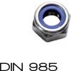 INOX MARE S.r.l. DIN 985 M5 Dadi autobloccanti bassi