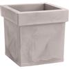 Vaso quadrato THEMIS QUADRO 40x40 - GRIGIO CENERE - NICOLI