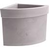 Vaso THEMIS ANGOLARE 40X40 - GRIGIO CENERE - NICOLI