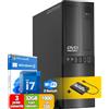 GMR Office PC Intel i7 | 4.0GHz | 32 GB RAM | 1000 GB SSD | DVD±RW | Smart ID Card Reader 5-in-1 | WiFi 600 und Bluetooth 5 | USB3 | Windows 11 Pro