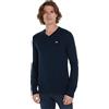 Tommy Jeans Uomo Pullover Scollo a V, Blu (Dark Night Navy), S