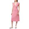 ONLY Onlmay-Cofanetto per Abiti, Taglia S/L Abito Midi, Rosa Shocking, S Donna