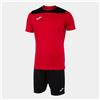 Joma Set Phoenix II Rosso/Nero da Uomo