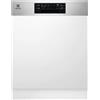 ELECTROLUX EEM69300IX LAVASTOVIGLIE DA INCASSO A SCOMPARSA PARZIALE 15 COPERTI 8 PROGRAMMI CLASSE D