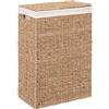 5 five simply smart 5five - cesto portabiancheria in vimini 40l vannerie