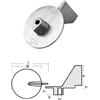 TECNOSEAL FOUNDRY SRL PINNA PER MOTORI - SERIE - SUZUKI 50/70 HP DT150-DT175-DT200-DT225 4T. Pinna 50-70HP DT150-175-200...