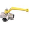 GUIDI S.r.l. VALVOLA SFERA 3V T 3/8 Valvola a sfera 3V flusso a T