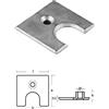 TECNOSEAL FOUNDRY SRL PIASTRINA PER MOTORI - SERIE - MERCURY 4,5/7 HP PIASTRINA SERIE 4,5/7 HP