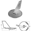 TECNOSEAL FOUNDRY SRL PINNA EVINRUDE HP 70 4 TEMPI - ALLUMINIO Pinna Evinrude 70 HP 4 T