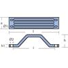 TECNOSEAL FOUNDRY SRL BARRA PER MOTORI-SERIE-YAMAHA MALTA 2/4,3,5 HP - 2B/3 A/4 A/5C,150/200HP Barra 115-350HP
