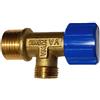AEFFE SERVICES S.R.L. Rubinetto Di Arresto a Squadra Attacco 1/2x3/8 Per Cassetta Incasso Tipo Geberit 216.599.00.1