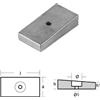 TECNOSEAL FOUNDRY SRL PIASTRINA PER MOTORI IN ALLUMINIO Piastrina Honda 75-130-225 HP