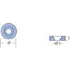 TECNOSEAL FOUNDRY SRL RONDELLA PER MOTORI - SERIE - 2/115 HP - MARINER 2/25 HP - YAMAHA 2/25 H Rondella 2/115HP Mariner