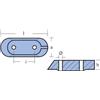 TECNOSEAL FOUNDRY SRL PIASTRINA YAMAHA FB ALLUMINIO Piastrina Yamaha 40 HP