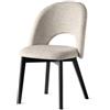 Connubia Sedia Tuka Mid Hole CB2307-MTO con struttura in legno e seduta a scelta - IN PROMOZIONE FINO ALL' 11/07