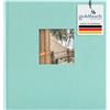 Goldbuch - Album portafoto, 60 Pagine con Pergamena, 25 x 25 cm, Nero, 30x31 cm