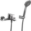 IMEX Rubinetteria IMEX- URAL SPAZZOLATO miscelatore vasca/doccia - BDG040-4NQ
