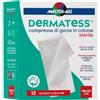 Master Aid - Dermatess Garza Cotone Idrofila 18x40 Cm Confezione 12 Pezzi