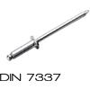 INOX MARE S.r.l. CURVA MASCHIO 1/4 PORTAG.D.10 Rivetto a strappo