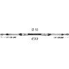 NAUTICA DDR SRL C22 INDEMAR/SEASTAR 11,50MT - 38FT Cavi telcomando C22