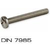 INOX MARE S.r.l. DIN 7985 4X20 Vite testa cilindrica a croce