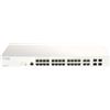 D-Link DBS-2000-28P switch di rete Gestito L2 Gigabit Ethernet (10/100/1000) Supporto Power over Ethernet (PoE) Grigio