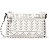 Desigual Bols_azabache Durban, Borsa Donna, Bianco (Bianco), 4x17.5x27.2 cm (B x H x T)