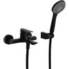 IMEX Rubinetteria IMEX- URAL NERO miscelatore vasca/doccia - BDG040-4NG