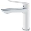 IMEX Rubinetteria IMEX- LUXOR BIANCO miscelatore lavabo - BDX023-1BL