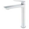 IMEX Rubinetteria IMEX- LUXOR BIANCO miscelatore lavabo alto - BDX023-3BL