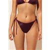 Calzedonia Brasiliana Lacci Costume Precious Beauty Bordeaux