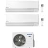 Panasonic CONDIZIONATORE PANASONIC DUAL SPLIT TZ SUPER COMPATTA 7000+15000 BTU WIFI INVERTER CU-3Z52TBE A+++