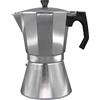 Bastilipo - Moka italiana in alluminio da 9 tazze, sicura per induzione, Mokka Induction 9AL