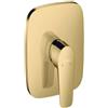 hansgrohe Talis E Miscelatore monocomando doccia ad incasso, oro lucido, 71765990