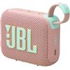 JBL GO 4 Speaker Bluetooth Portatile, Altoparlante Wireless con Design Compatto, Waterproof e Resistenza alla Polvere IP67, fino a 7 h di Autonomia, USB, Compatibile con App JBL Portable, Rosa