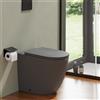 Parama Vaso WC filomuro rimless in ceramica grigio opaco con sedile soft-close | Europa
