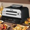 BAKAJI Fornetto Friggitrice ad Aria 6 Lt con Grill Bistecchiera 6 tipi di Cottura 1800W