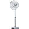CFG VENTILATORE A PIANTANA 40 CM IN METALLO COLORE RAME E CROMO ALTO 170