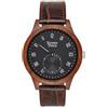 GREEN TIME Orologio uomo in legno cassa 44 mm