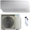 Daikin Condizionatore Daikin Emura 3 trial split 7000+7000+9000 BTU inverter A++ wifi unità esterna 4 kW Bianco codice prodotto 3MXM40A/FTXJ20AW_2/FTXJ25AW_1