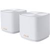 ASUS ZenWiFi XD5 AX3000 WiFi 6 Mesh Router (2 Pack), Coverage up to 7500 sq ft,